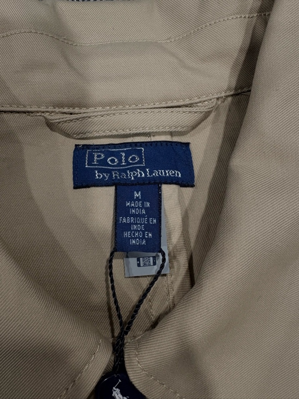 Polo Ralph Lauren Cotton Twill Jacket | color: beige | size: M - Picture 7 of 10